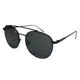 S2081 - Retro Circle Round brow-Bar Fashion Sunglasses - Iris Fashion Inc. | Wholesale Sunglasses and Glasses