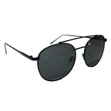 S2081 - Retro Circle Round brow-Bar Fashion Sunglasses - Iris Fashion Inc. | Wholesale Sunglasses and Glasses
