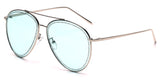 S3017 - Women Aviator Fashion Sunglasses - Iris Fashion Inc. | Wholesale Sunglasses and Glasses
