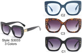 S3033 - Women Square Cat Eye Fashion Sunglasses - Iris Fashion Inc. | Wholesale Sunglasses and Glasses