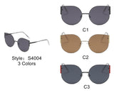 S4004 - Women Round Cat Eye Sunglasses - Iris Fashion Inc. | Wholesale Sunglasses and Glasses