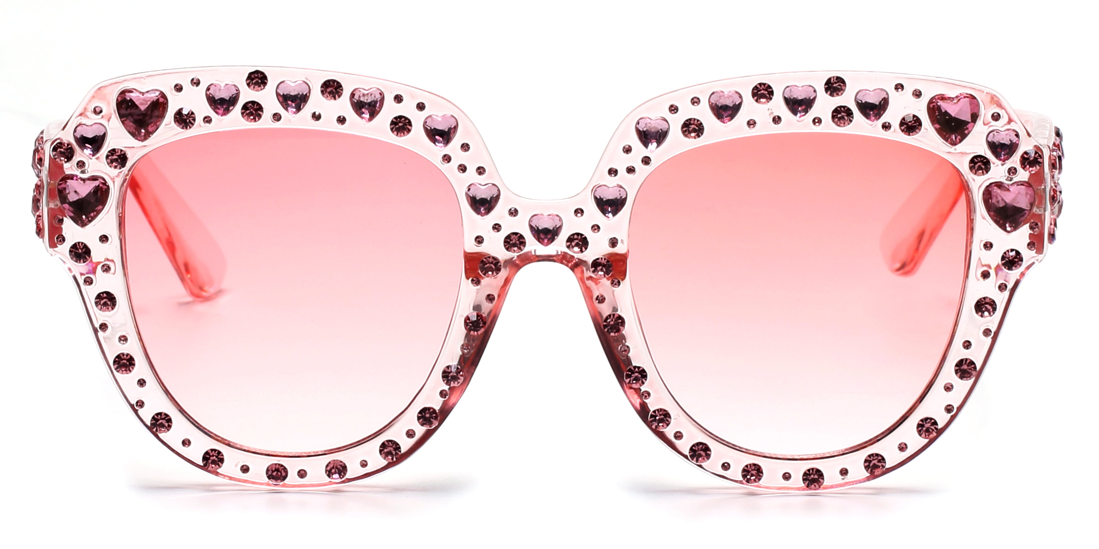 S5003 - Women Round Cateye Rhinestone Fashion Sunglasses - Iris Fashion Inc. | Wholesale Sunglasses and Glasses