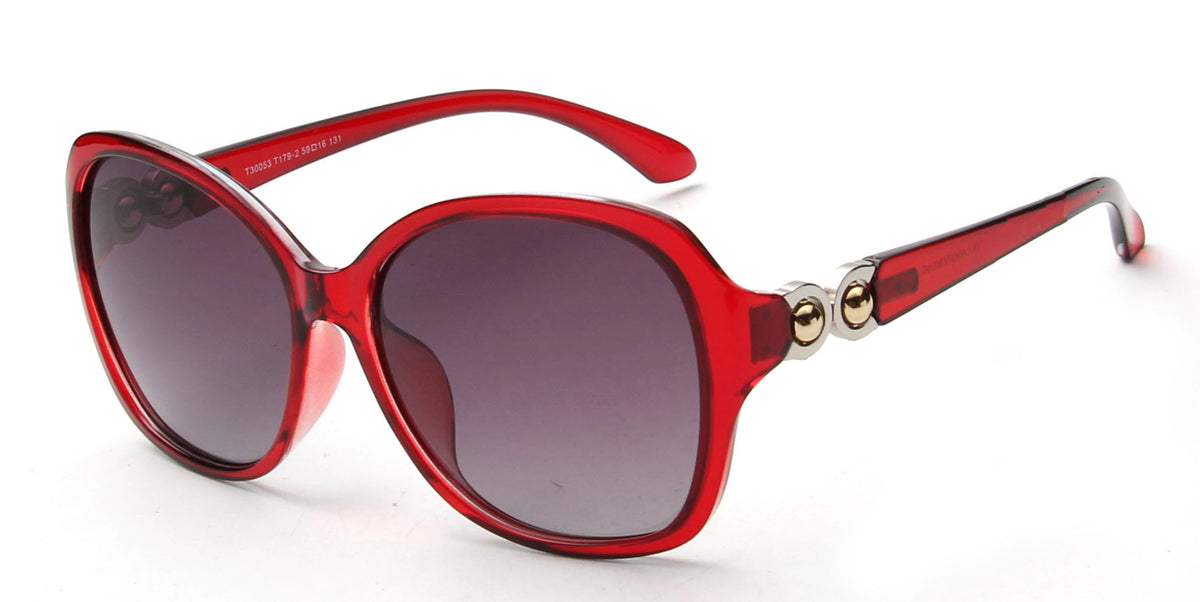 LAT-T30053 - Women Polarized Oversize Sunglasses - Iris Fashion Inc. | Wholesale Sunglasses and Glasses