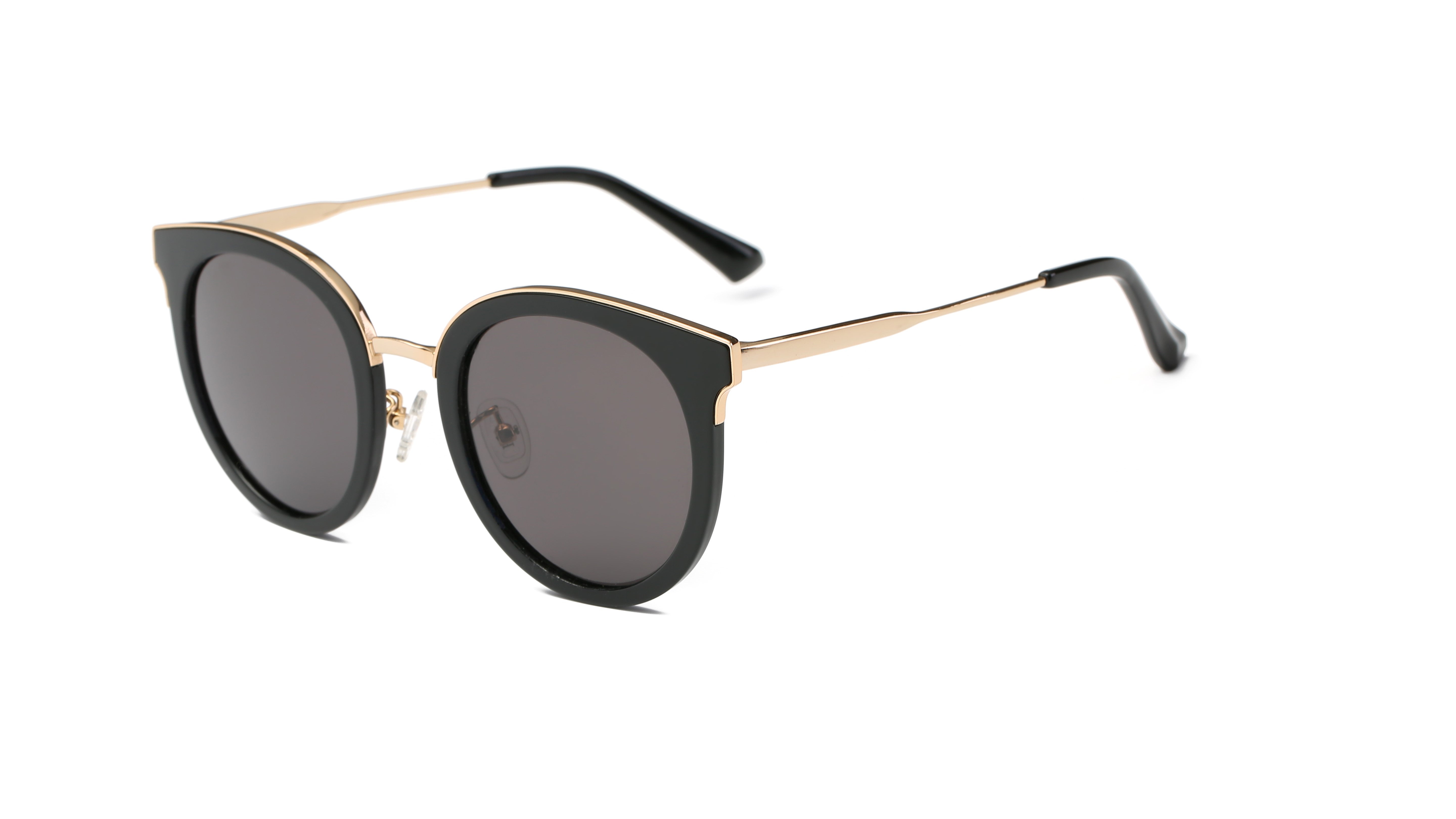 PRSR-T60094 - Women Round Cat Eye Polarized Sunglasses - Iris Fashion Inc. | Wholesale Sunglasses and Glasses