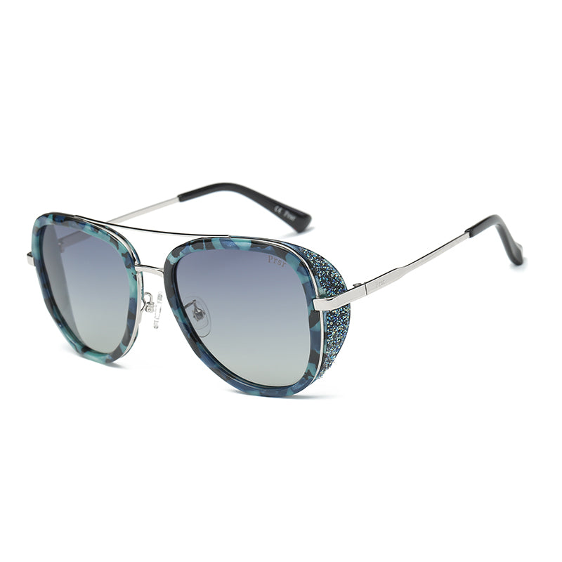 PRSR-T60102 - Round Polarized Fashion Sunglasses - Iris Fashion Inc. | Wholesale Sunglasses and Glasses