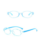 HK1003 - Kids Oval Slim Round Blue Light Blocker Glasses