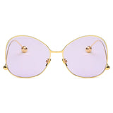 CD05 Women's Trendy Oversize Pantone Lens Sunglasses - Iris Fashion Inc. | Wholesale Sunglasses and Glasses