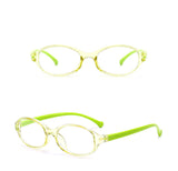 HK1003 - Kids Oval Slim Round Blue Light Blocker Glasses