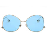 CD05 Women's Trendy Oversize Pantone Lens Sunglasses - Iris Fashion Inc. | Wholesale Sunglasses and Glasses