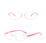 HK1003 - Kids Oval Slim Round Blue Light Blocker Glasses